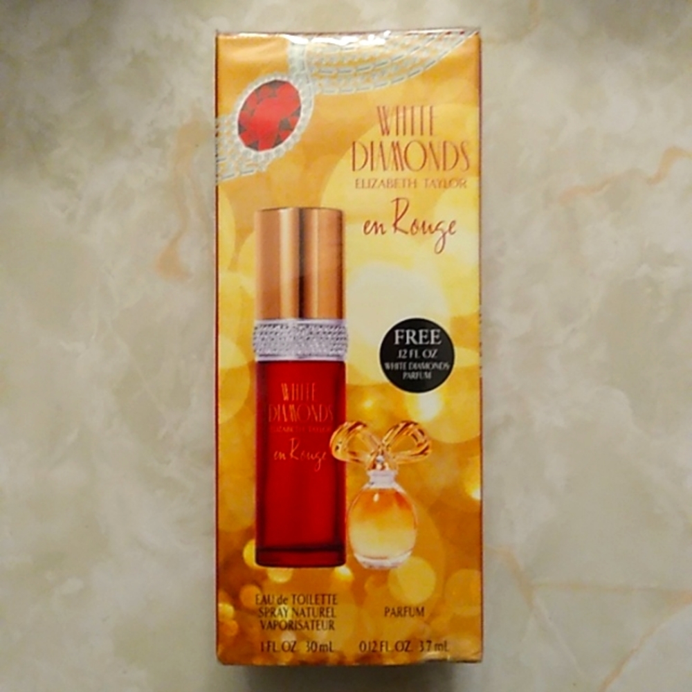 Elizabeth Taylor En Rouge w/White Diamonds 1fl Oz./.12Oz
